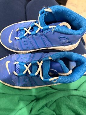 Nike Kids Blue & White Athletic Sneakers